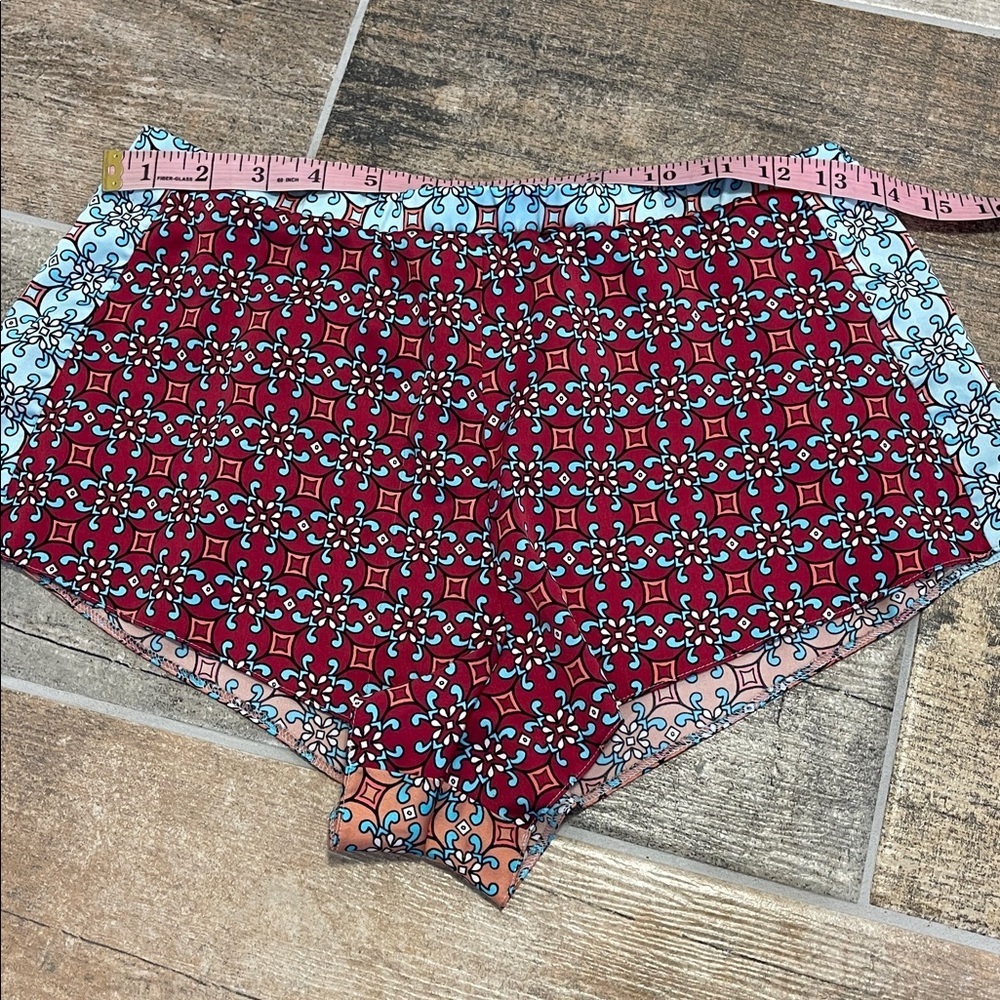 Victoria's Secret Satin Patterned Fabric Bootie PJ Shorts PJs Size Small S - Picture 6 of 6
